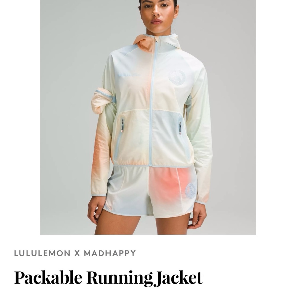 Lululemon X Madhappy Packable Run Jacket